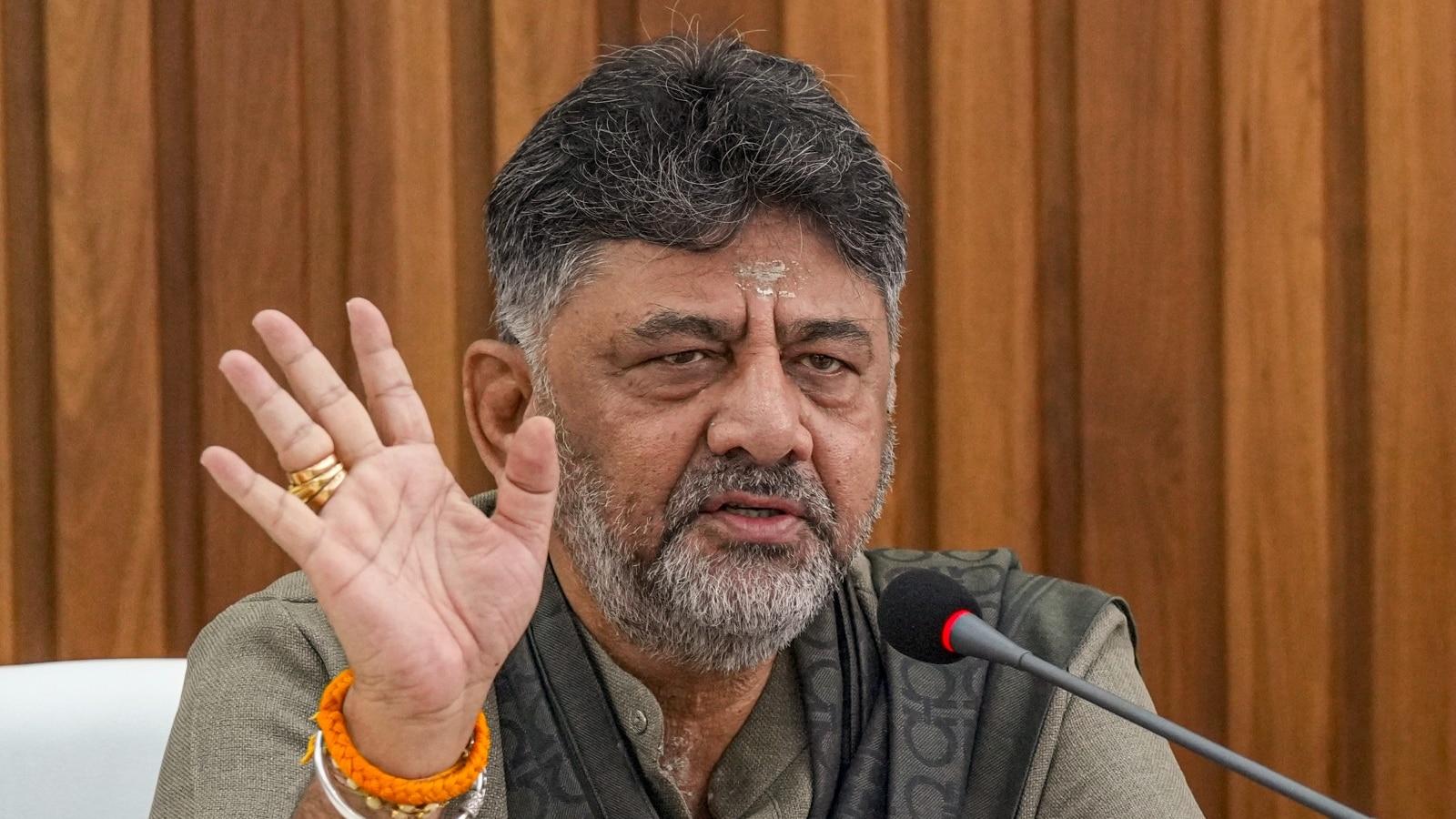 Karnataka CM D.K. Shivakumar Sends Strong Message to Dissident MLAs 