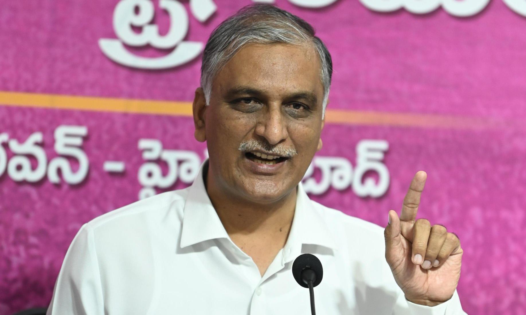 Harish Rao Slams Revanth Reddy Over Drought Preparedness