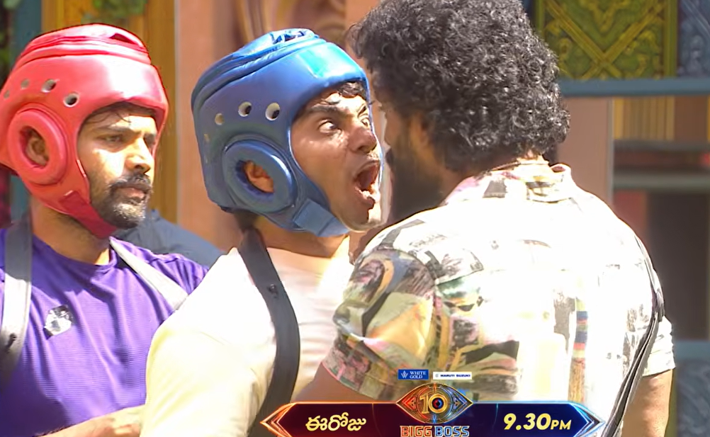 Bigg Boss Telugu 10 Day 10 Promo 2: Temper Vamsi and Rohit Naidu Clash