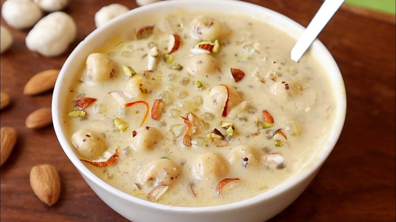 Doctors Recommend Makhana Payasam as a Healthy Dessert
