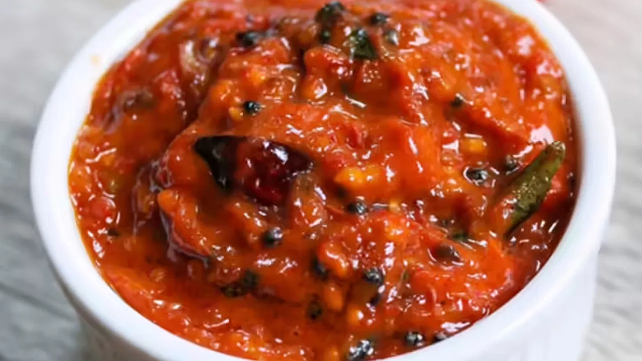 Traditional Tomato Chutney Recommended by Doctors