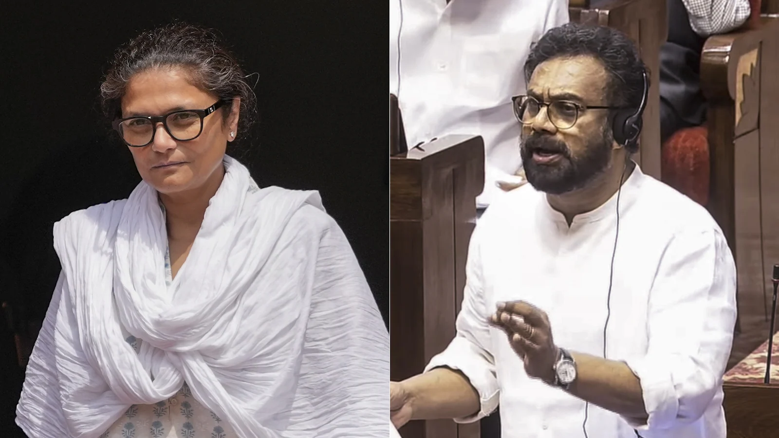 South Indian Dressing Style Insulted in Rajya Sabha