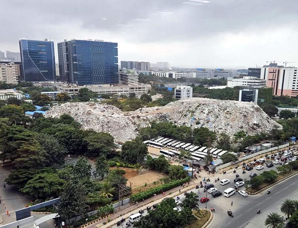 Revanth Reddy Takes Serious Note of Massive Dump Yard Near IKEA, Deloitte in Hyderabad