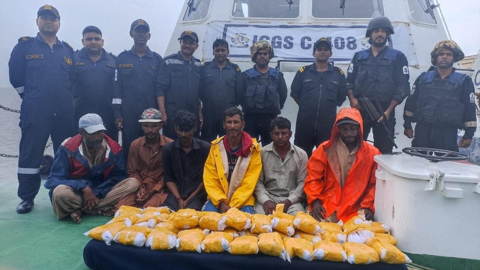 Massive Drug Bust in Arabian Sea: 526 Kg Heroin, Methamphetamine Seized
