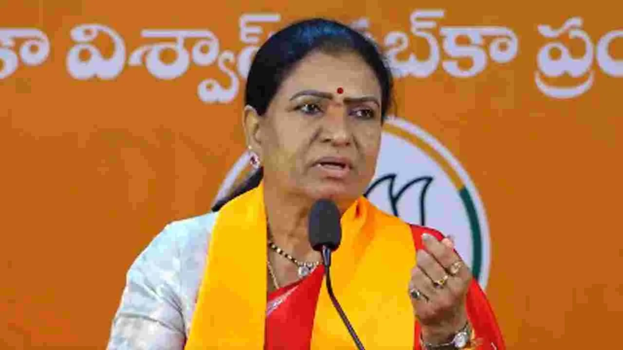 ధర్మేంద్ర ప్రధాన్ సేవలను కొనియాడిన డీకే అరుణ