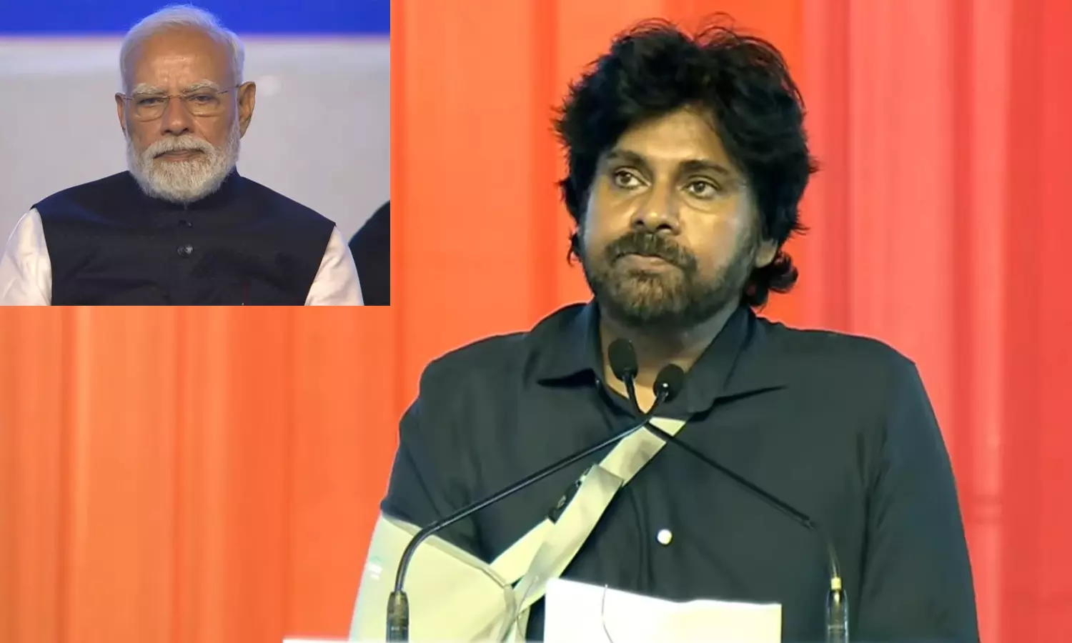 భోగాపురం సభలో మోదీ నాయకత్వాన్ని ప్రశంసించిన పవన్ కళ్యాణ్