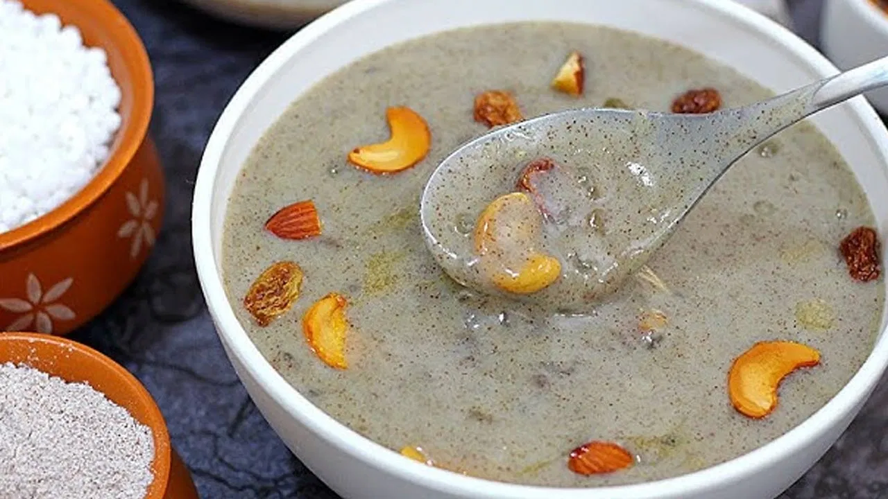 Doctors recommend ragi payasam for calcium intake