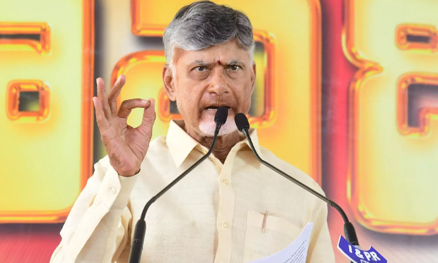 CM Chandrababu Criticises YSRCP Protests