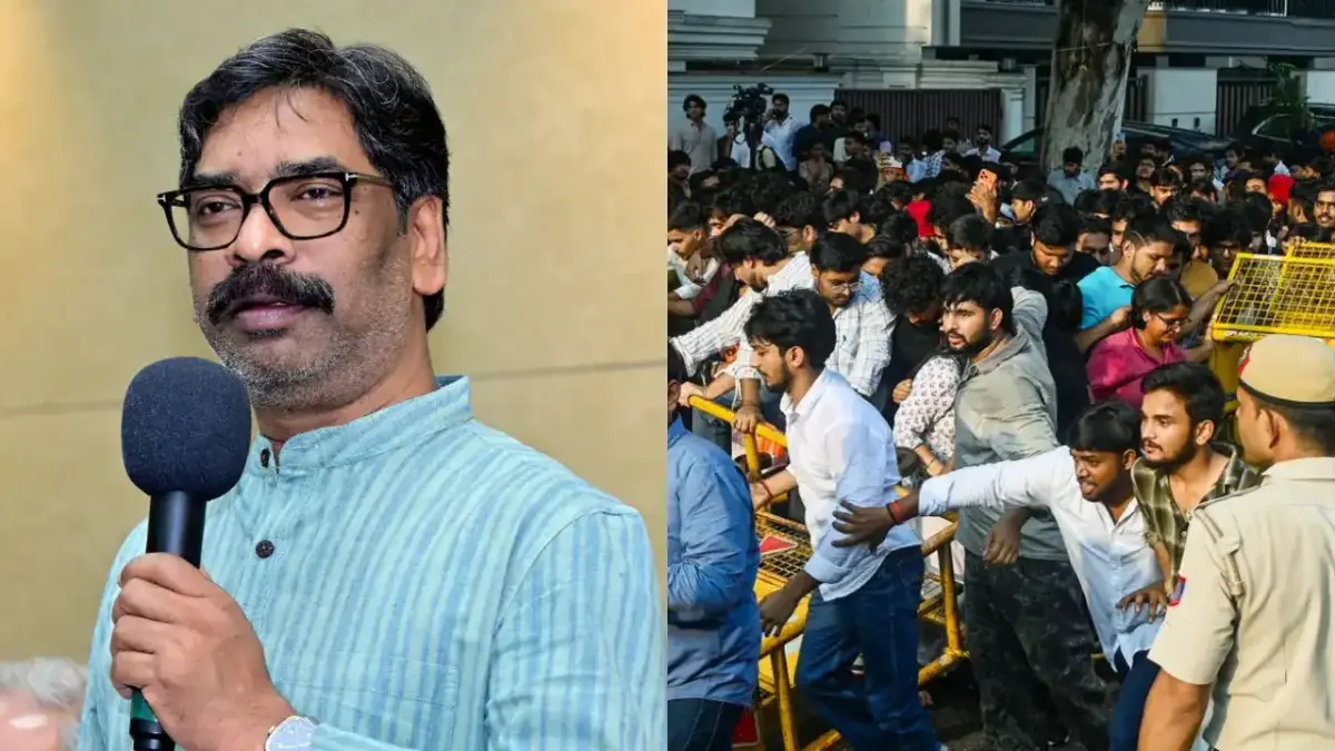 Jharkhand CM Hemant Soren Accepts Students’ Demands