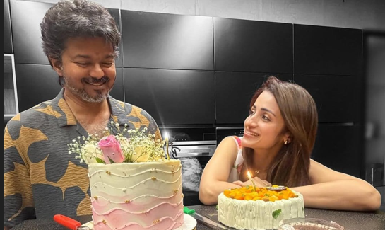 ఒక్క ఫొటోతో రూమర్లకు చెక్.. విజయ్పై త్రిష స్పెషల్ పోస్ట్