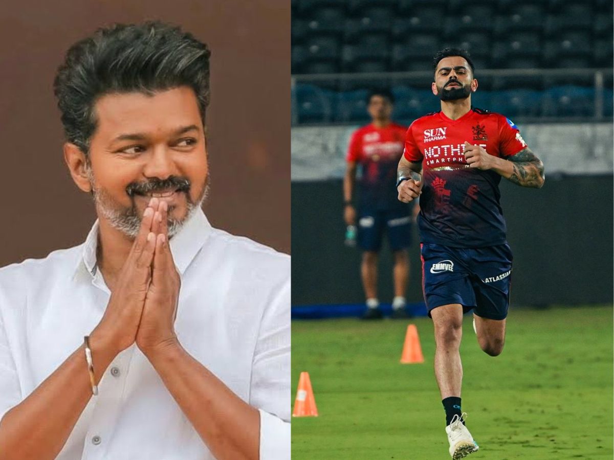 కోహ్లీ నుంచి ప్రత్యేక క్రికెట్ గిఫ్ట్ అందుకున్న దళపతి విజయ్