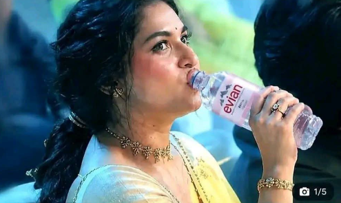Is Actress Kayadu Lohar’s Used Water Bottle Listed for Sale at ₹3 Lakh?