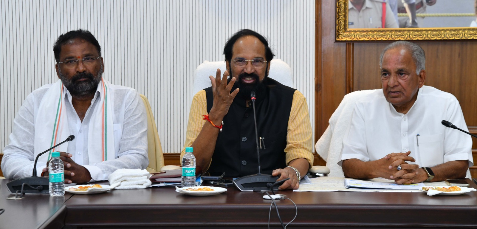 Karnataka and Telangana Ministers Meet Over Water Disputes