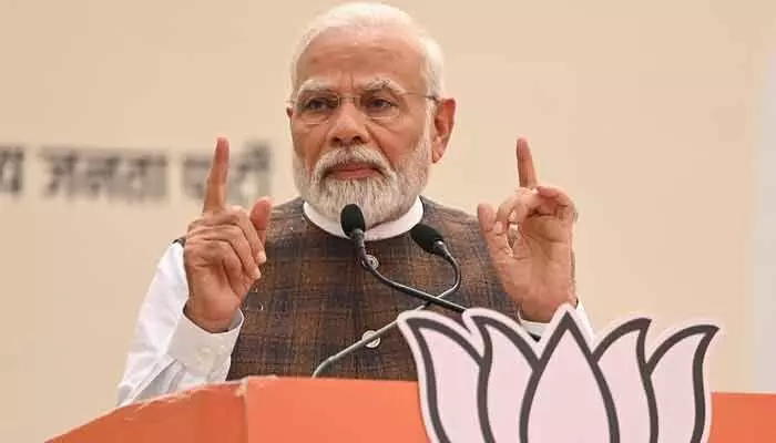 BJP Heads Toward a Massive Victory… Modi to Address the Nation