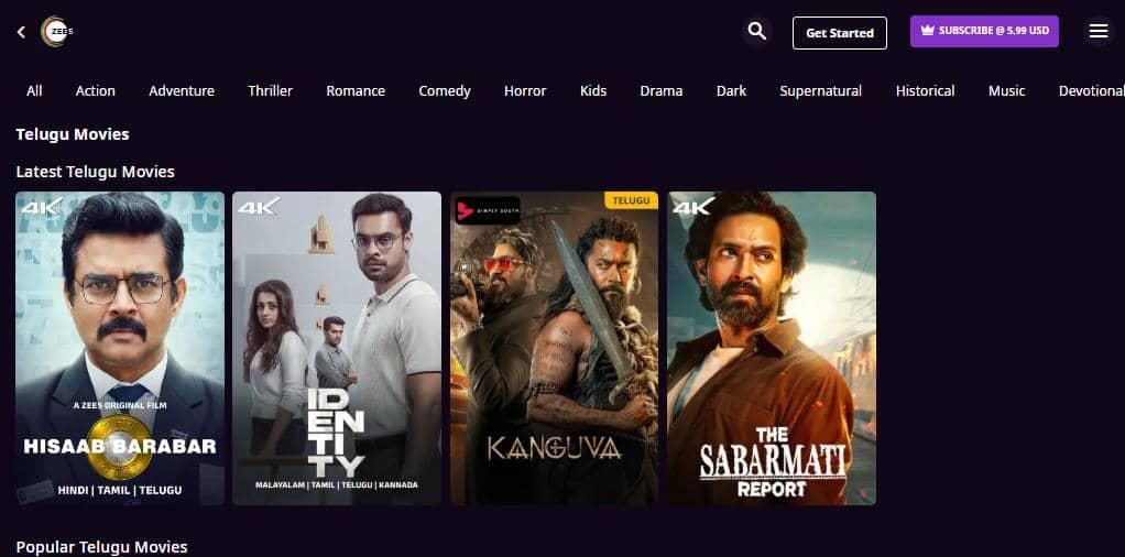 ZEE5 Unveils Mega Telugu Content Lineup With Big Films