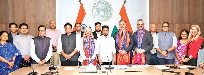 Telangana CM Revanth Reddy Assures UK Delegation of Investment Security