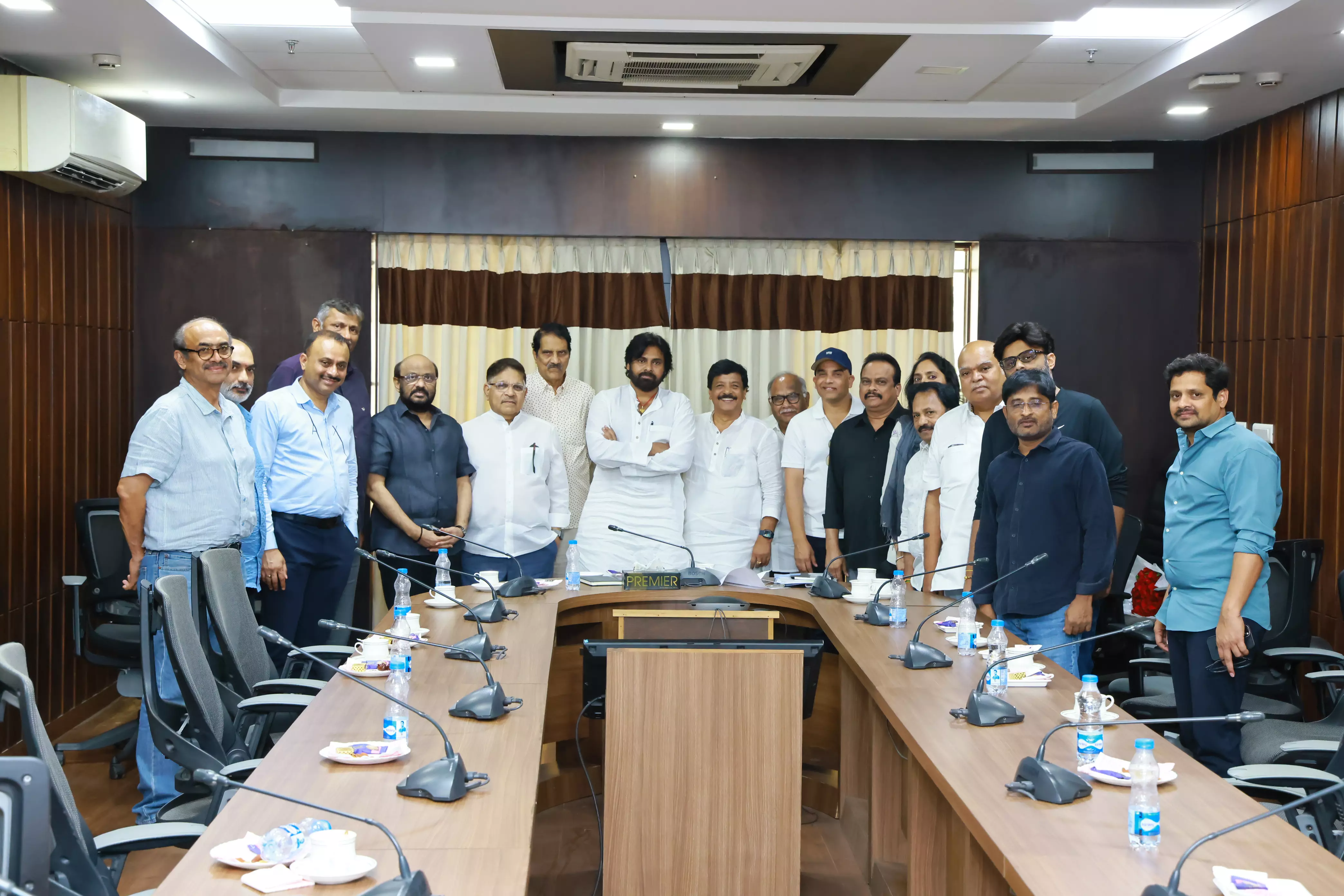 Producers’ meeting with Pawan Kalyan today