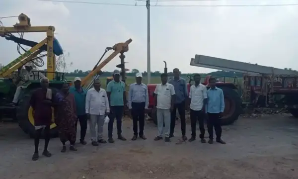 New Electric Poles and Streetlights to Improve Power Supply in Paidipally