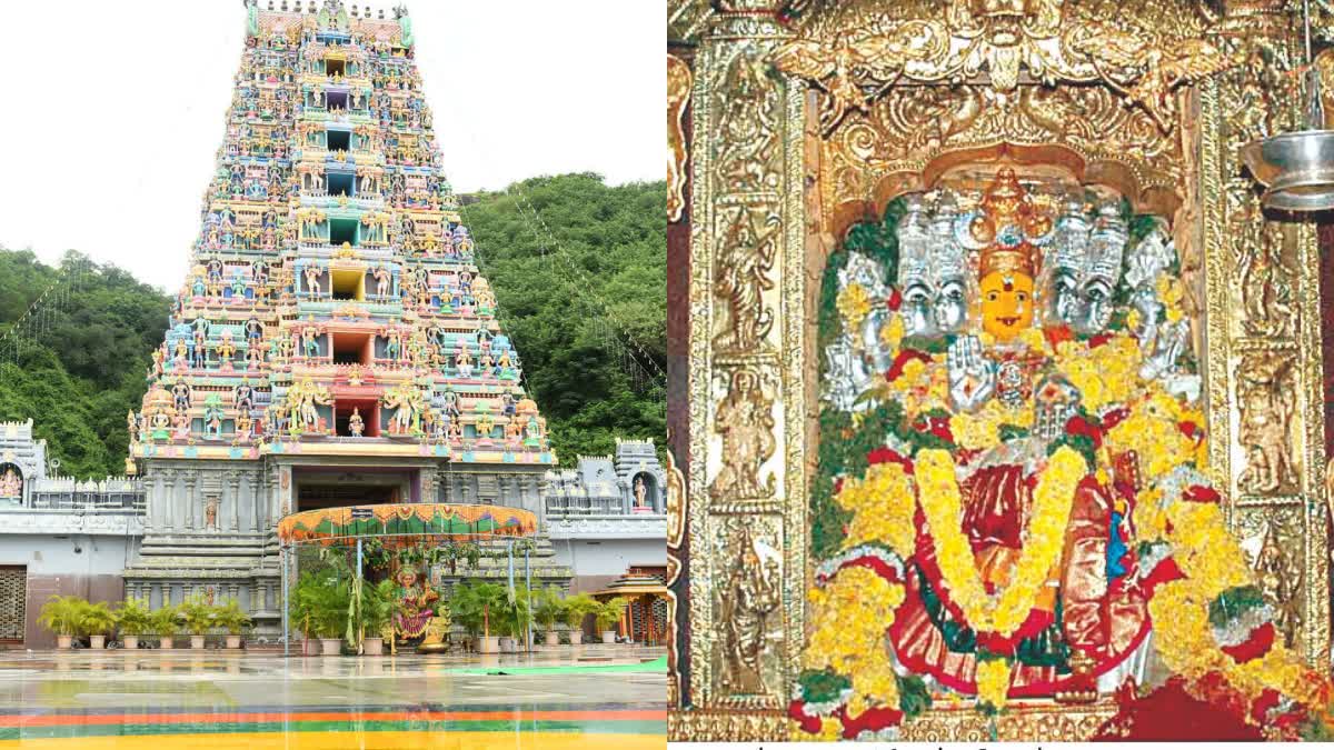 శరన్నవరాత్రుల రెండో రోజు: గాయత్రీదేవిగా కనకదుర్గమ్మ, బ్రహ్మచారిణిగా భ్రమరాంబిక