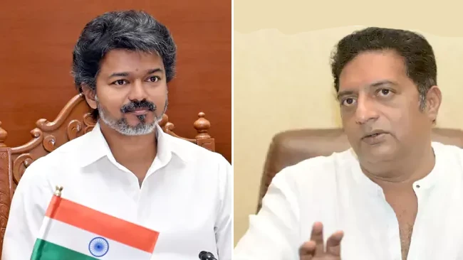 విజయ్‌ ప్రభుత్వంపై ఇప్పుడే అంచనా వద్దు - ప్రకాశ్‌ రాజ్‌