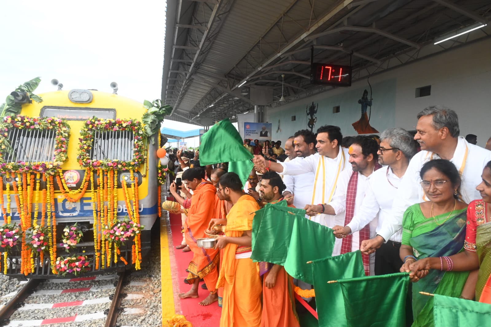 తెలంగాణ రైల్వే అభివృద్ధికి కొత్త ఊపిరి