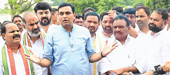 Congress Alleges Assigned Land at Jagadish Reddy’s Farmhouse