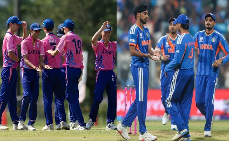 India’s First International Cricket Match Against Japan
