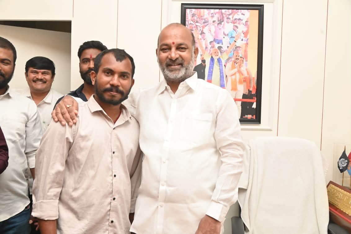 భరత్ ఘటనపై బండి సంజయ్ స్పందన.. దోషులపై చర్యలు