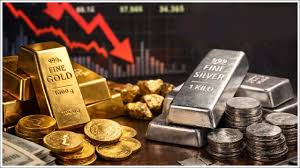 Gold Prices Drop While Silver Rates Surge Sharply in Market