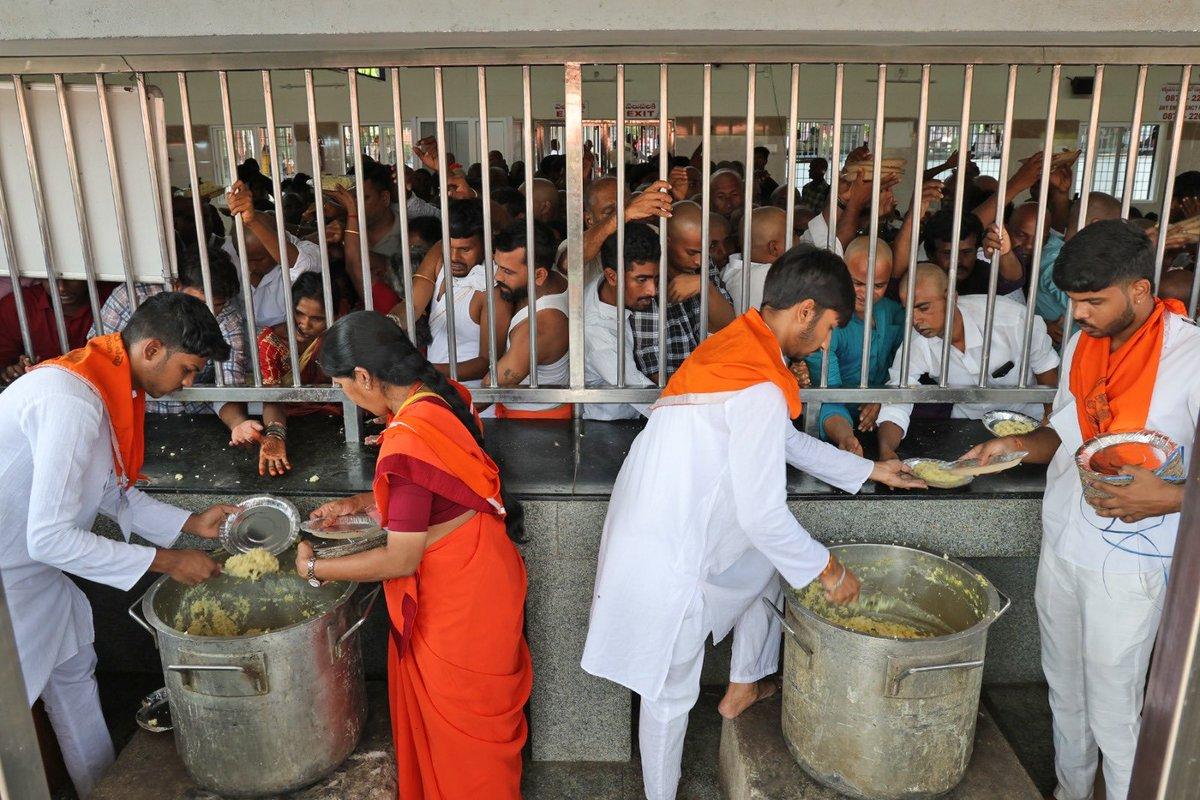 TTD Introduces Moving Conveyor Table to Simplify Annaprasadam Distribution