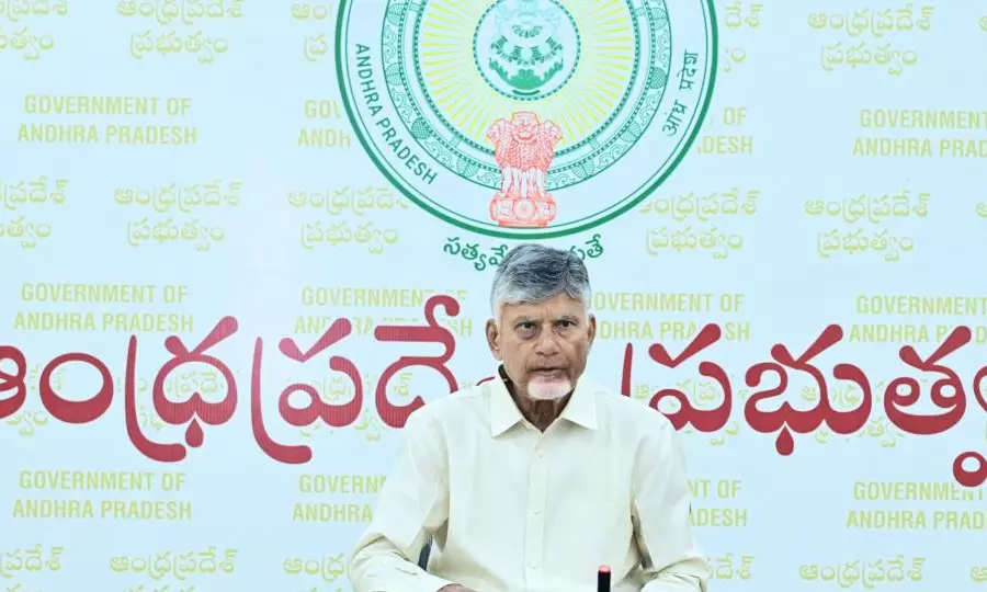 CM Chandrababu Naidu Reviews Cyclone Warnings