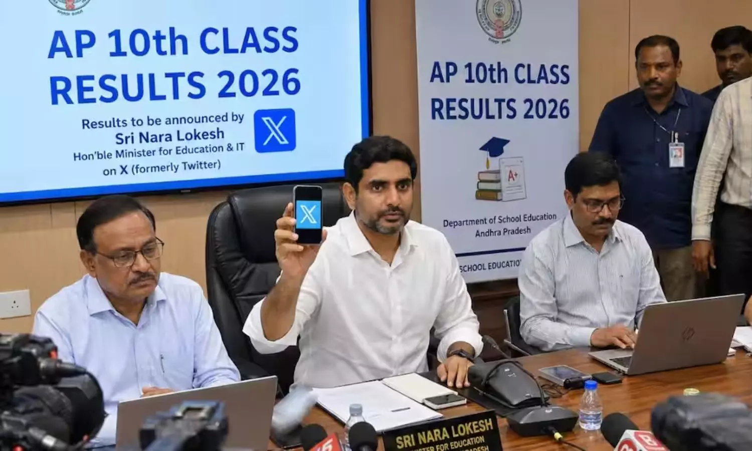 AP Class 10 Results Announced: District-Wise Pass Percentages Released by Nara Lokesh