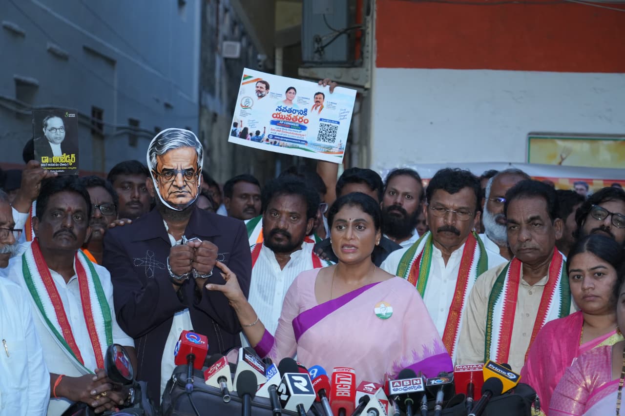 YS Sharmila Reddy Targets CEC Gyanesh Kumar Over Voter-List Revision