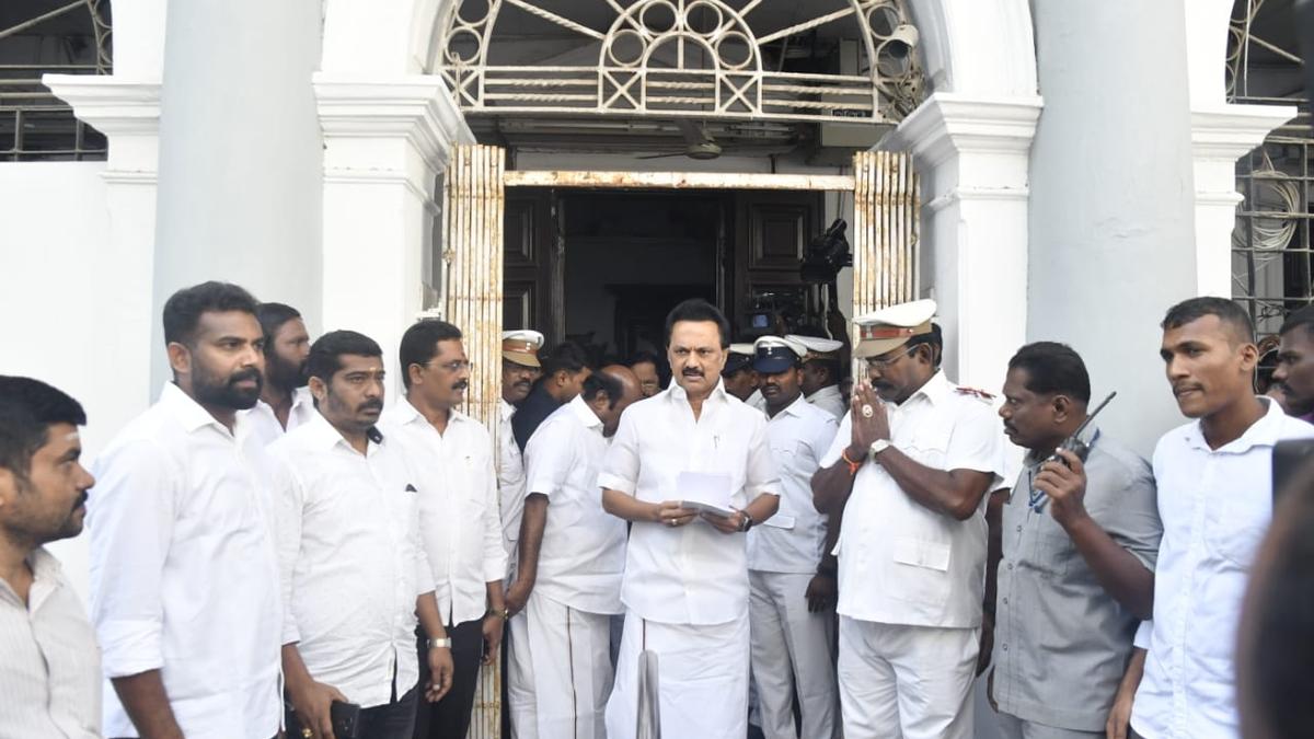 DMK Walkout from the Assembly