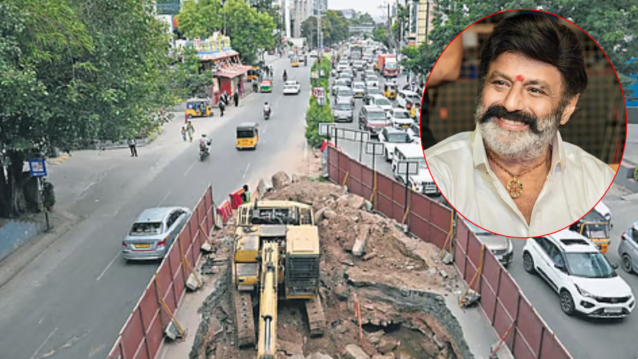 కేబీఆర్ రోడ్డు విస్తరణ కోసం నందమూరి బాలకృష్ణ త్యాగం..