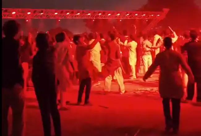 నాదర్‌గుల్‌లో దాండియా వేడుకలో విషాదం