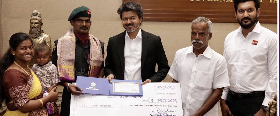కీర్తి చక్ర అవార్డు గ్రహీతకు ఘన సత్కారం..
