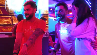 Kohli’s Dance Moves with His Wife Create a Buzz Online...Have You Seen the Video?