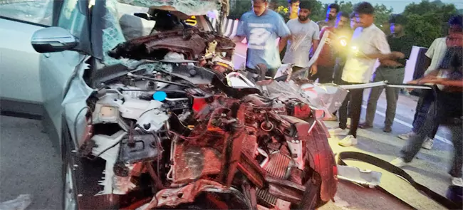 విశాఖలో ఘోర రోడ్డు ప్రమాదం