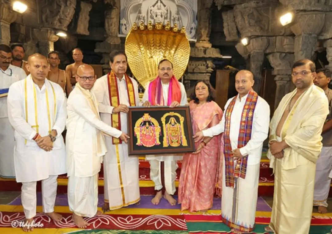 High Court Judges Offer Prayers at Tirumala