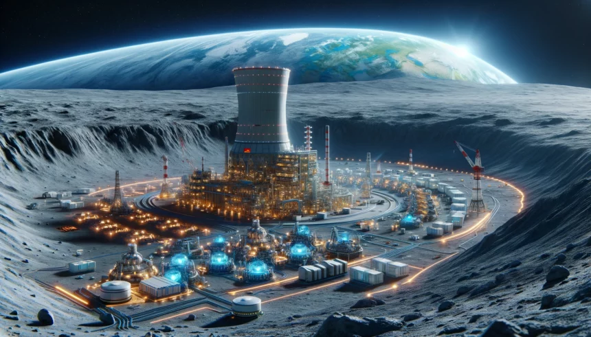  Nuclear Reactors on the Moon for Permanent Lunar Bases