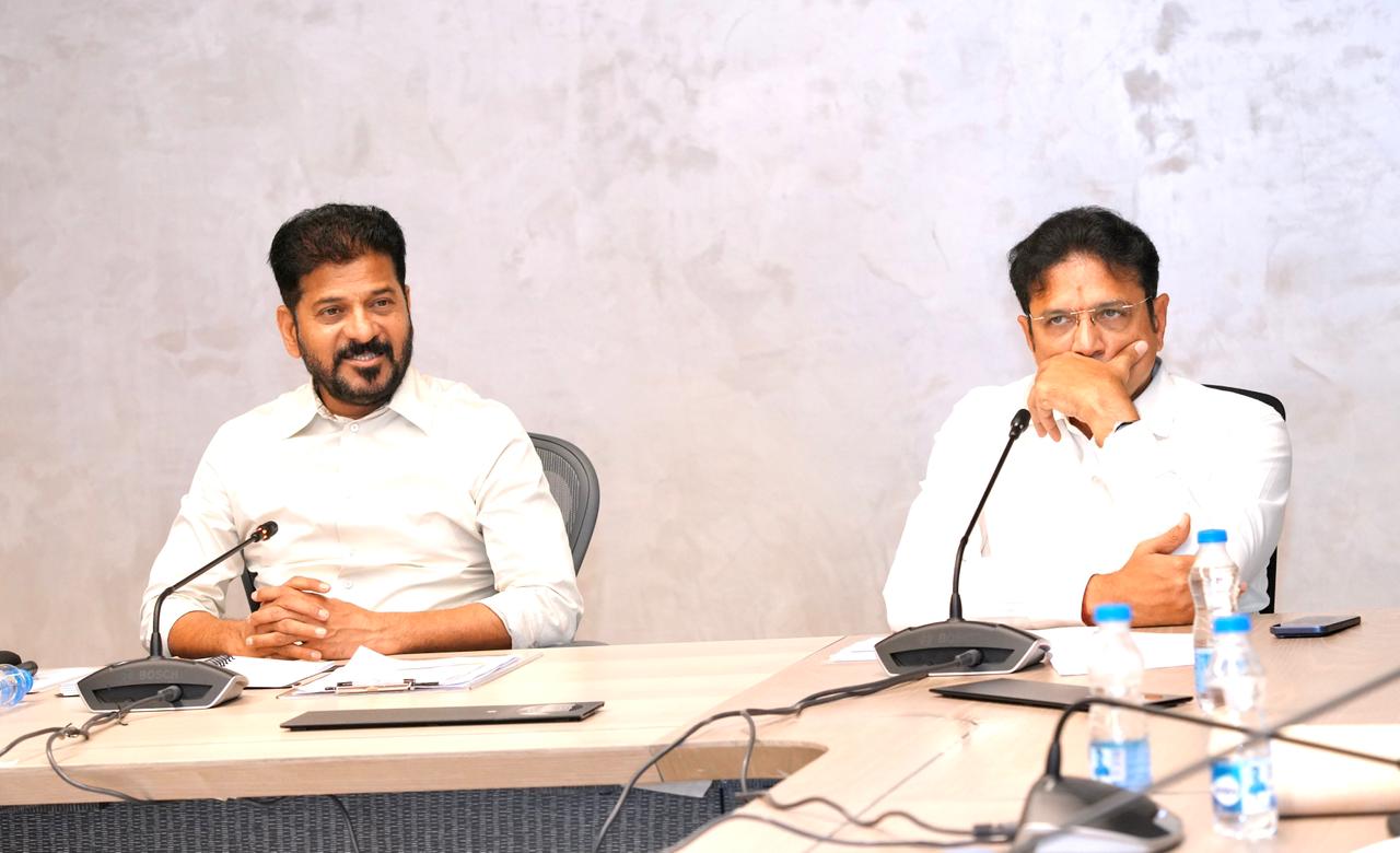 CM Revanth Reddy Reviews Future City Development Plans!
