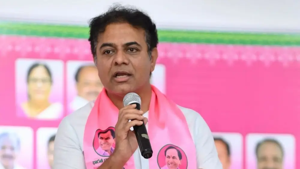 కన్నెపల్లి నీటిపై కేటీఆర్ విమర్శలు