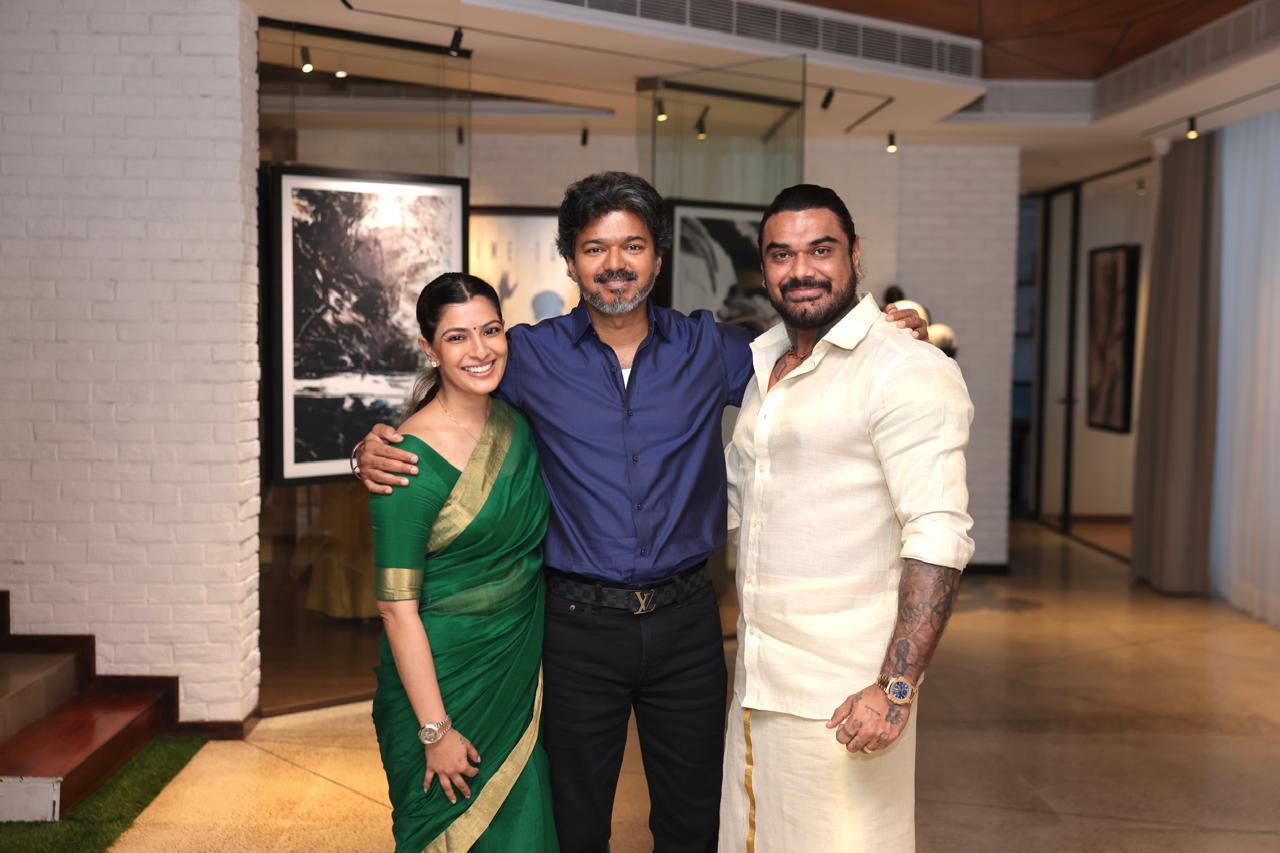 Varalaxmi Sarathkumar Meets Tamil Nadu CM Vijay