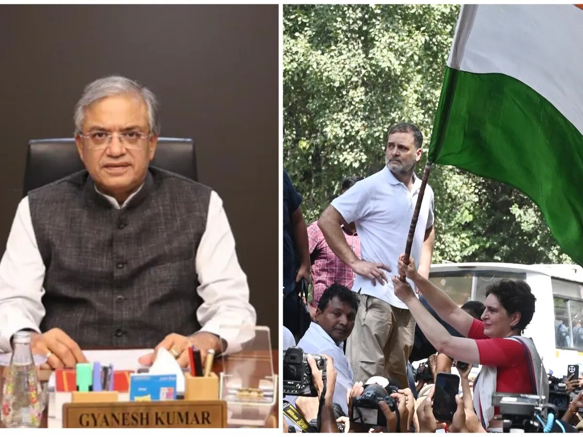 జ్ఞానేశ్ కుమార్కు వ్యతిరేకంగా ఇండియా కూటమి నిరసనలు
