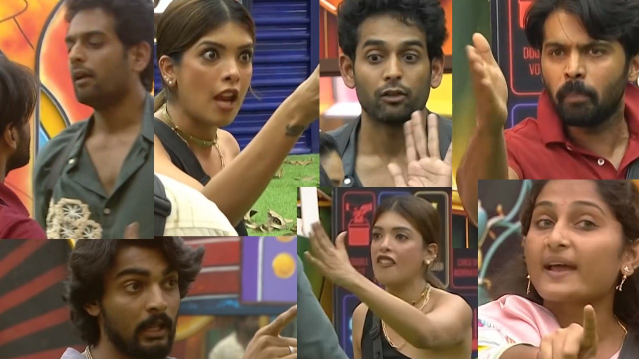 Bigg Boss Telugu 10 Day 15 - Nominations Turn Chaotic.. Srushti and Sudheer Engage in a Heated Clash
