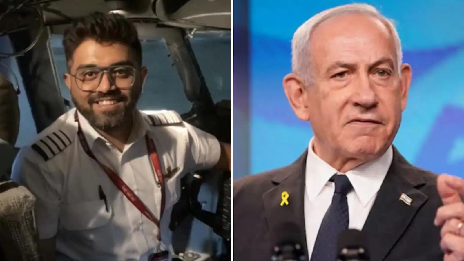 Netanyahu Praises Indian Pilot Smit Machchhar