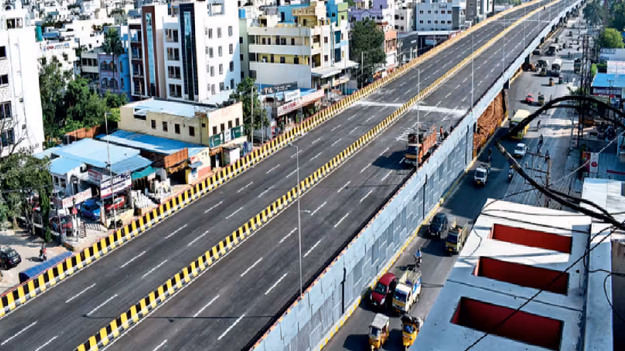 హైదరాబాద్ ట్రాఫిక్‌కు ఉపశమనం.. రెండు ఫ్లైఓవర్ల నిర్మాణానికి ఆమోదం