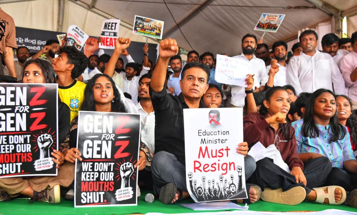 KTR Salutes Gen Z Student Movement