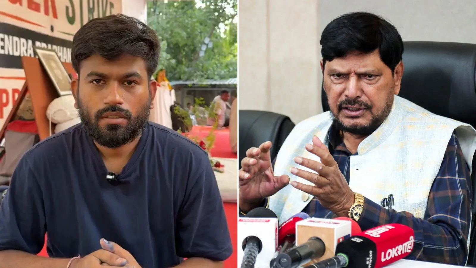 అభిజీత్ దీప్కేకు రాందాస్ అథవాలే ఆఫర్